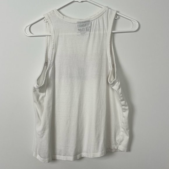 Cotton On Guns N Roses Womens Tank Top in White Size Extra Small - Picture 3 of 3